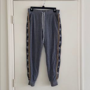 Grey joggers (PINK)